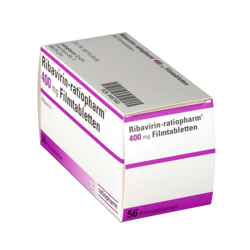Рибавирин Ribavirin 400 Mg/56 Шт